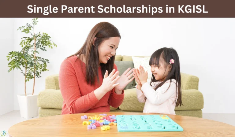 Single Parent Scholarships in KGISL