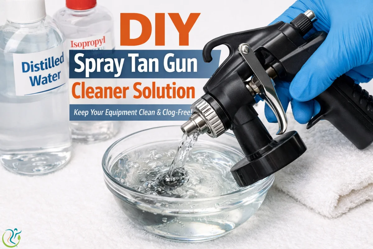 DIY Spray Tan Gun Cleaner Solution