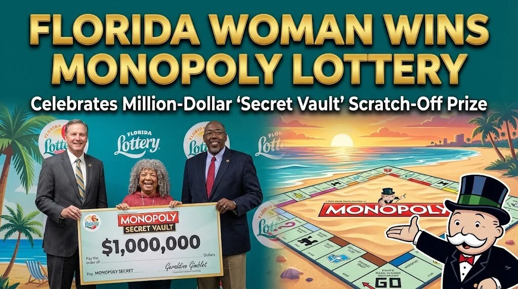 Florida woman wins Monopoly Lottery
