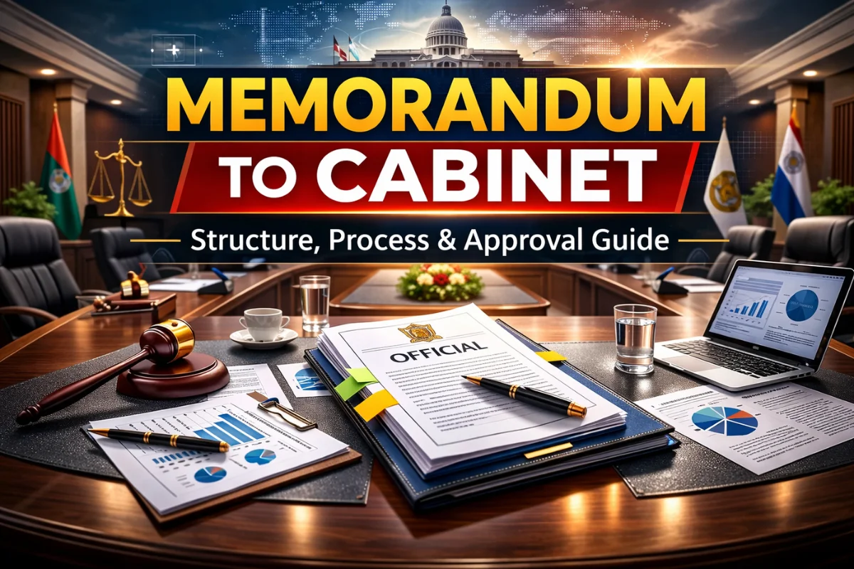 Memorandum to Cabinet