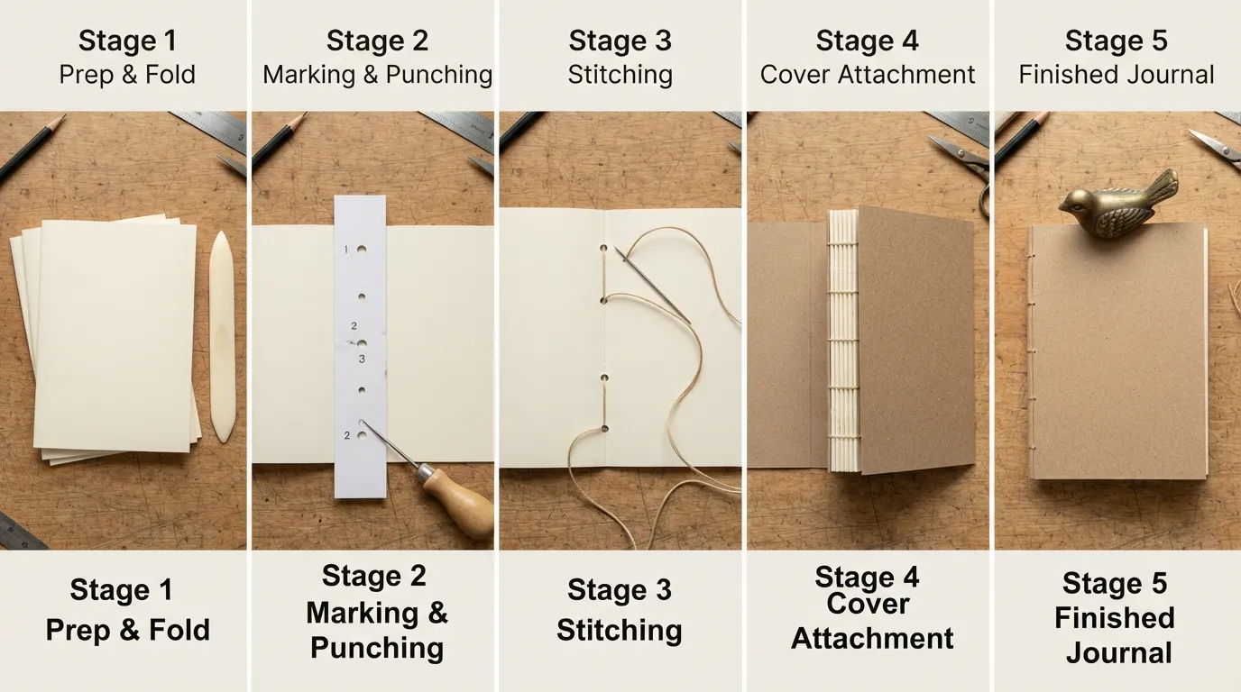 How to Make a Journal Step by Step DIY Guide for Beginners