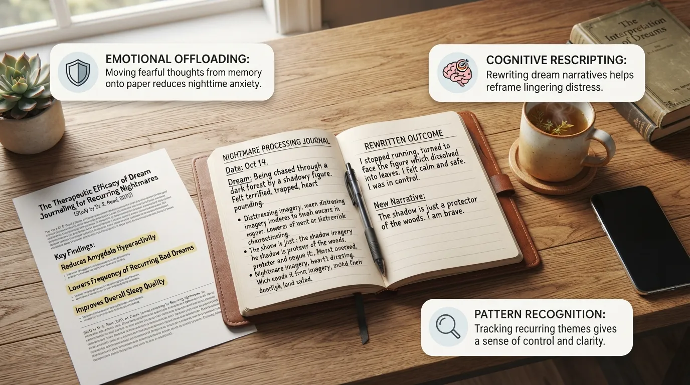 Why a Dream Journal Works for Nightmares Research-Backed Psychological Benefits