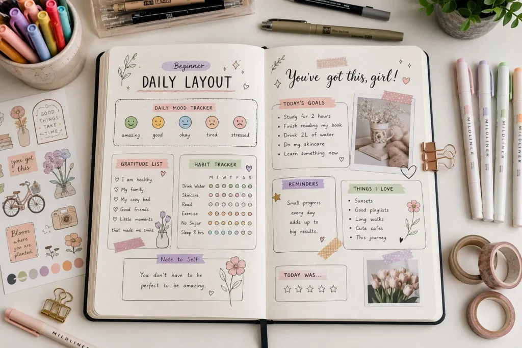 creative-journal-diary-ideas-for-beginners-and-girls