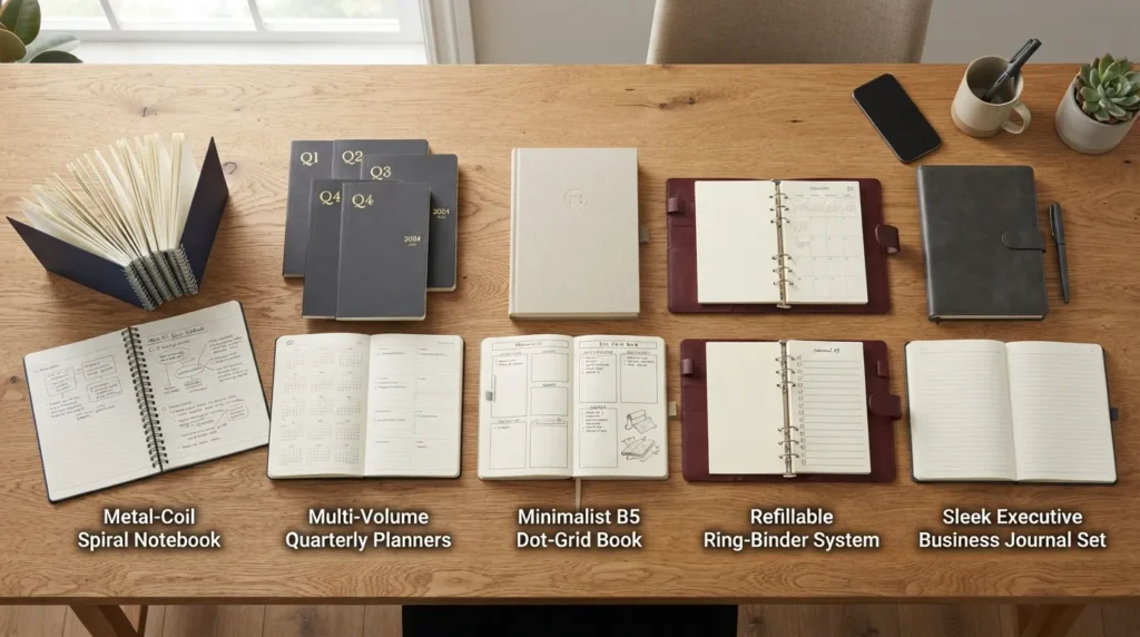 Types of Notebook Sets and Writing Styles Guide