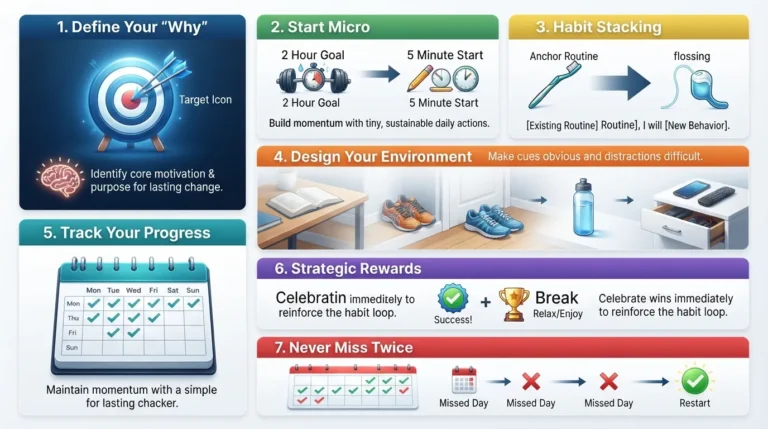 Habit Formation Strategies That Work: A Step-by-Step Guide
