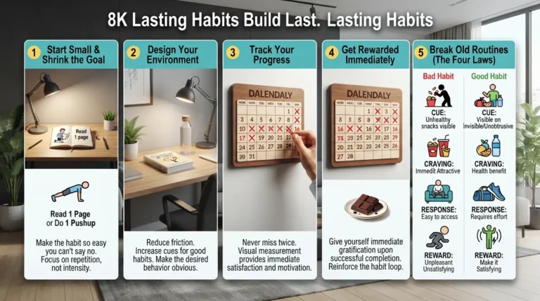 How to Build Good Habits That Last