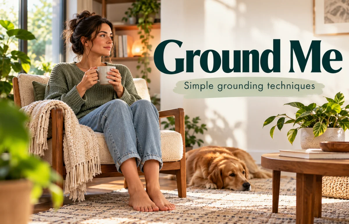 Ground Me grounding techniques
