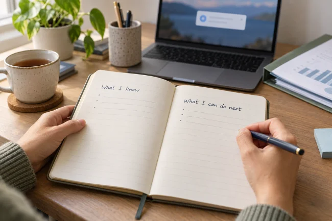 Journaling Prompts for Mental Health entry