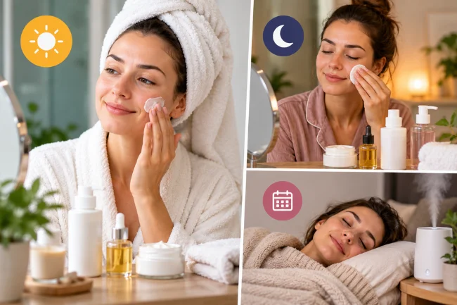 Winter Skincare Routine for Sensitive Skin: Morning and Evening Care